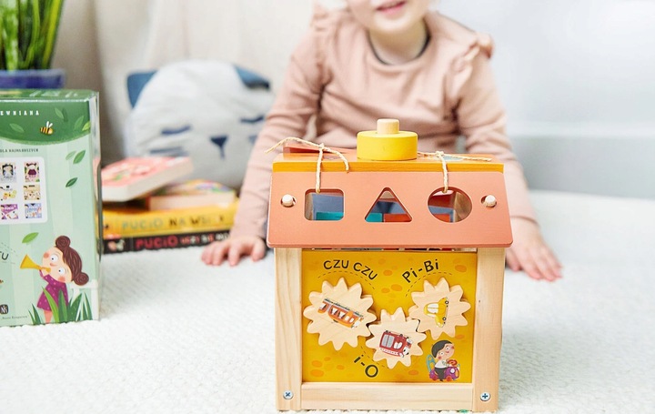 Zabawka edukacyjna NASZA KSIĘGARNIA Pucio Sorter logopedyczny