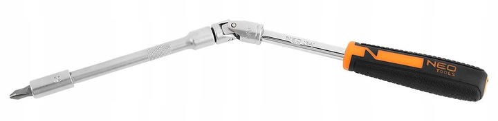 NEO ZESTAW NASADEK PRZELOTOWYCH 1/4" 3/8" 46szt z grzechotkami CrV 10-019