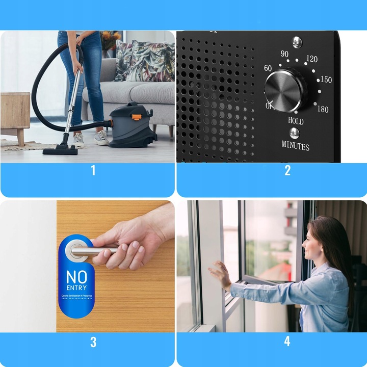 GENERATOR OZONU OZONATOR PROFESJONALNY 60000mg/h