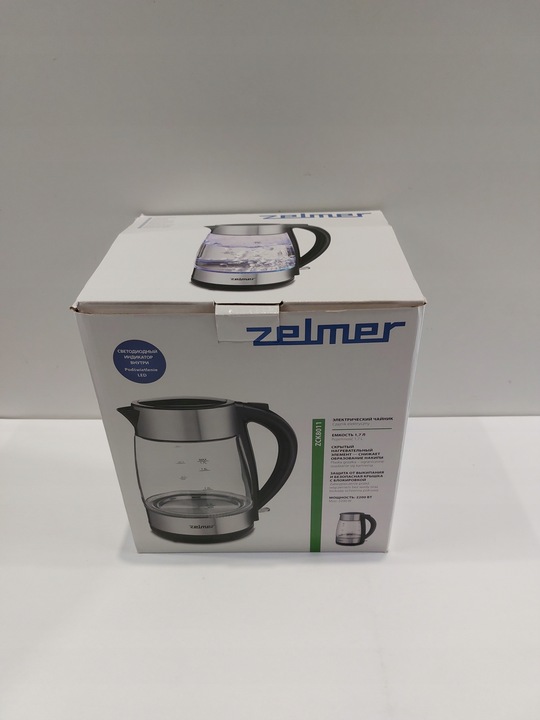 Czajnik elektryczny Zelmer ZCK8011 2200 W 1,7 l czarny