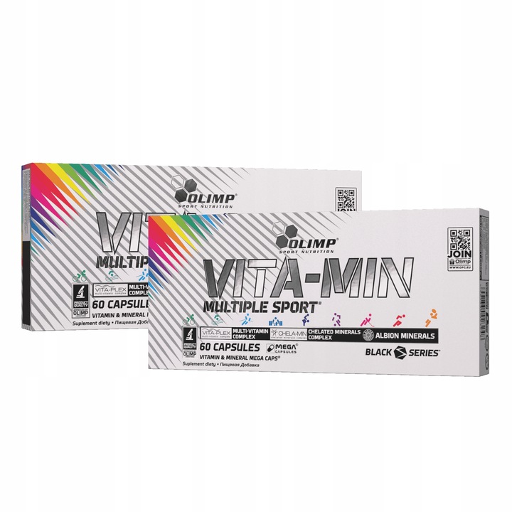 OLIMP WITAMINY VITA-MIN MULTIPLE SPORT 240k MINERAŁY MAGNEZ WITAMINA D CYNK