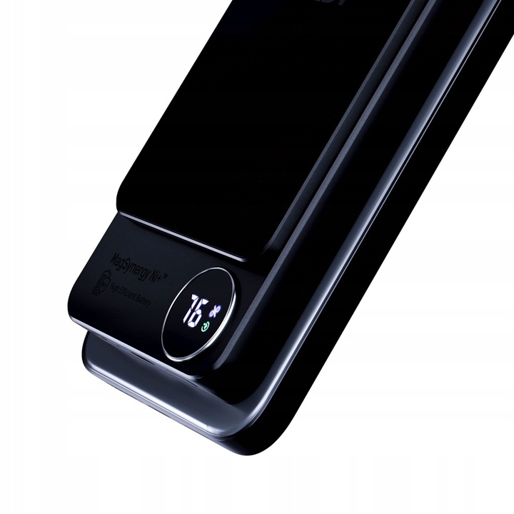 Powerbank 10000 mAh MagSafe QI USB-C Lightning - 3mk HARDY MagSynergy Ni+