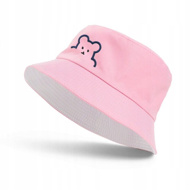 Kapelusz Dzieci Rybacki Bucket Hat Lato Dwustronny