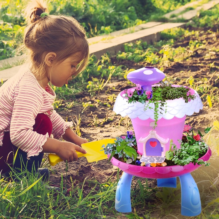 MAGICZNY OGRÓD UPRAWA ROŚLIN DOMEK KWIATÓW OGRÓDEK WRÓŻEK NÓŻKI ŚWIECI GRA