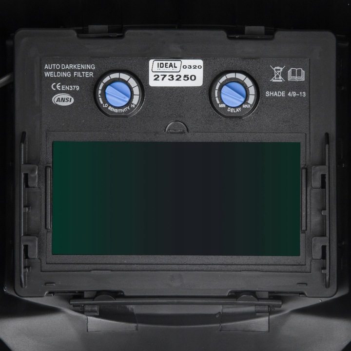Przyłbica automatyczna Ideal ADF-1900 BLACK MIG MMA TIG SZLIFOWANIE