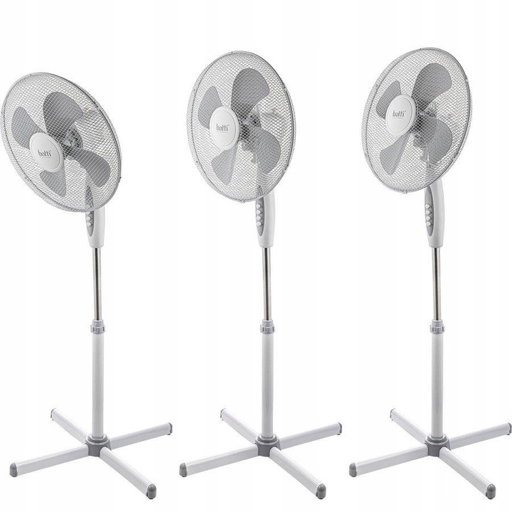 WENTYLATOR podłogowy biały Botti Stellar 40cm