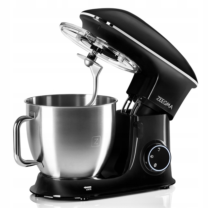 ROBOT kuchenny planetarny WIELOFUNKCYJNY MIKSER 2200W DUŻA misa 6,5L Zeegma