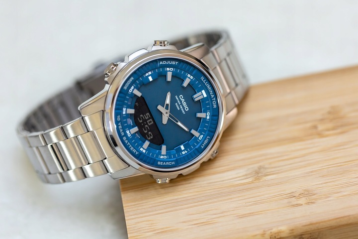 ZEGAREK MĘSKI CASIO AMW-880D-2A1 + BOX +GRAWER