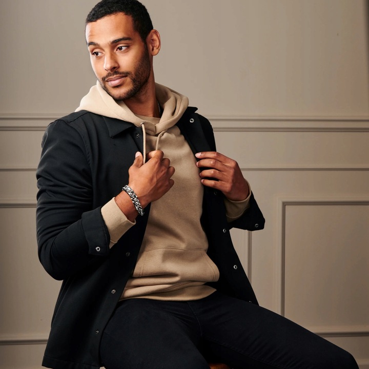 BRANSOLETKA MĘSKA SREBRNA PANCERKA GRUBA BRANSOLETA 15MM 96G GRAWER GRATIS