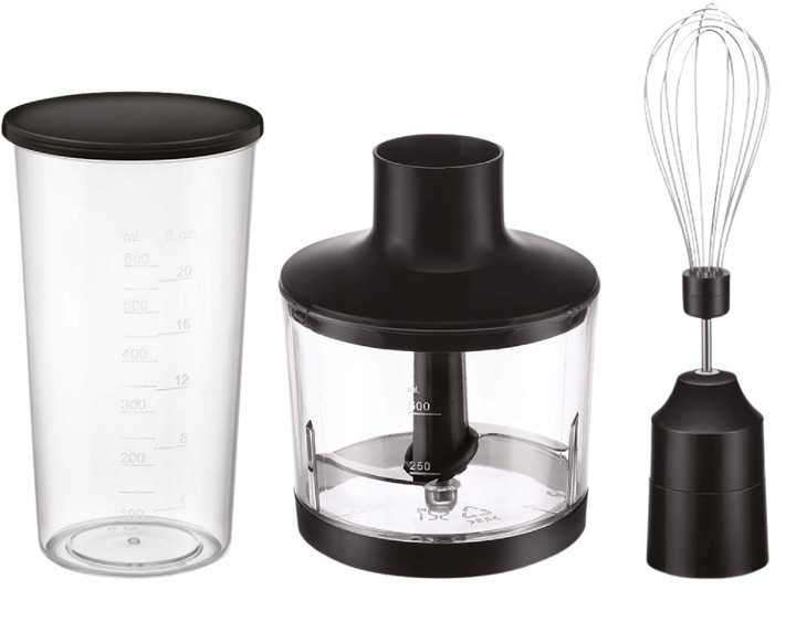 ZELMER BLENDER RĘCZNY ZHB6000 SMART 1500W KUBEK SIEKACZ UBIJACZKA TURBO