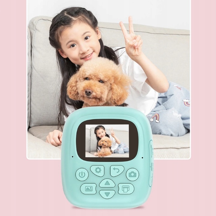 Aparat dla dzieci z drukarką NATYCHMIASTOWY prezent na dzień dziecka