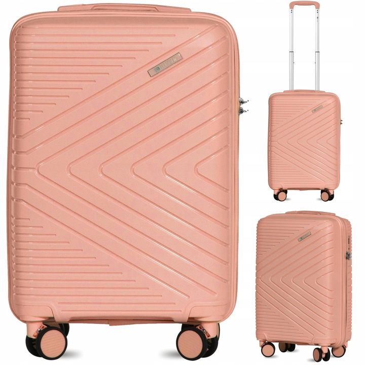 WALIZKA M MAŁA "20" PODRĘCZNA KABINOWA PP NA KÓŁKACH TWARDA BLOOM 6 KOLORÓW