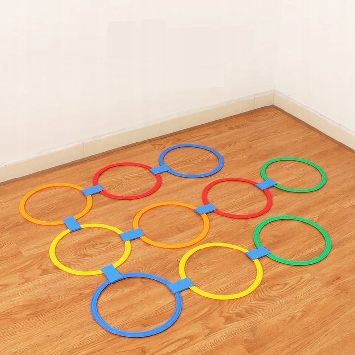 Gra Zręcznościowa Plenerowa Zabawa Ruchowa 3w1 Prezent dla 3 4 5 6 7 latka