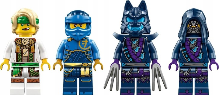 KLOCKI LEGO NINJAGO 71805 ZESTAW BITEWNY Z MECHEM JAYA 4 FIGURKI +TORBA