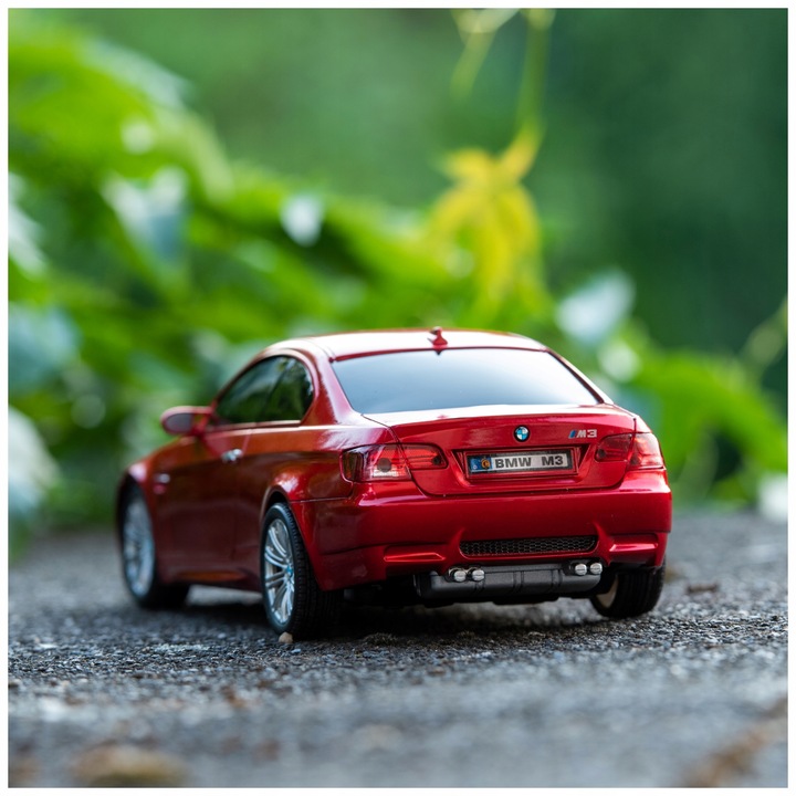 SAMOCHÓD RC AUTO ZDALNIE STEROWANE DLA DZIECI BMW M3 NA PILOTA CZERWONE