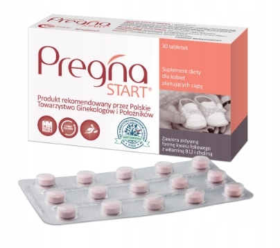 Zestaw 2x Pregna Start + Testeo test ciążowy HCG strumieniowy