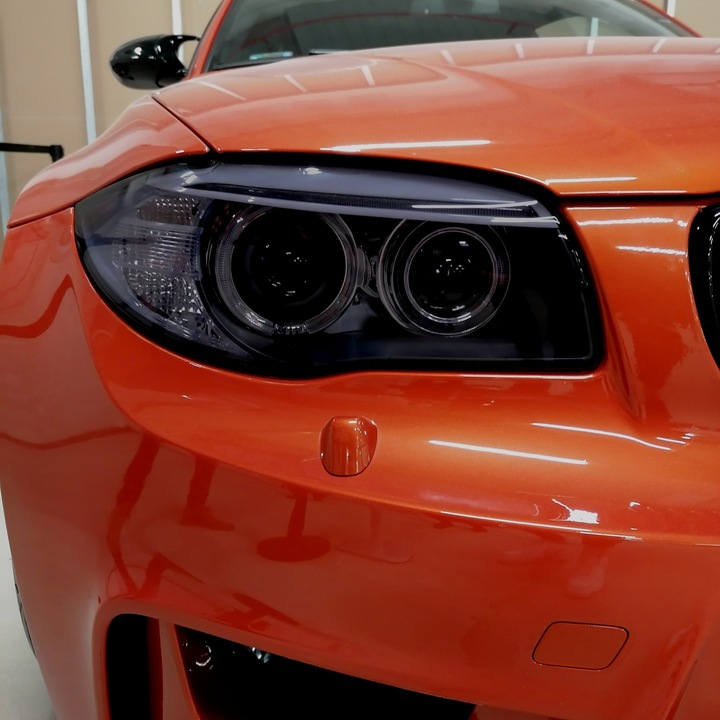 Folia Do Przyciemniania Lamp Czarna Ciemna Do Przednich Tylnych Reflektorów