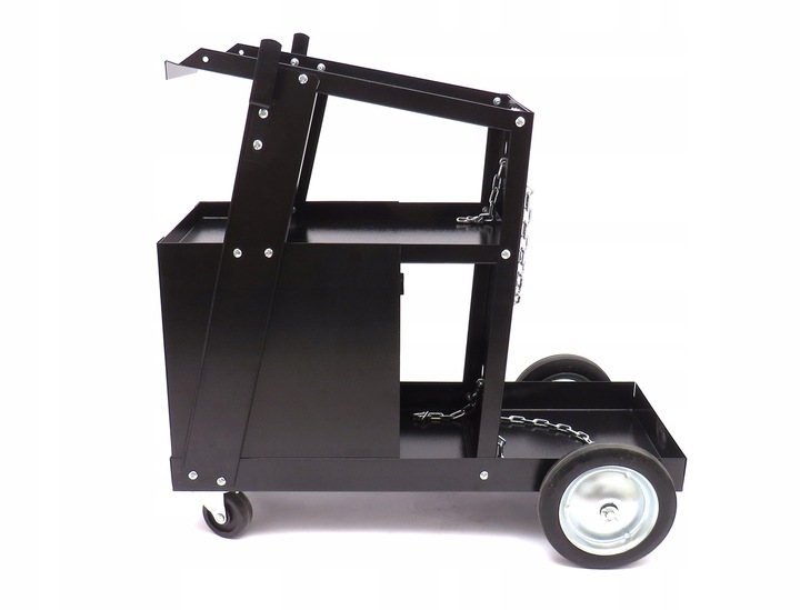 WÓZEK. SPAWALNICZY. DO SPAWAREK z półką na butle METALOWE KÓŁKA POD MIGOMAT