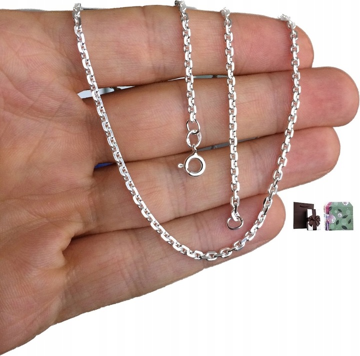 Łańcuszek srebrny Naszyjnik 925 GRUBY (na PREZENT)