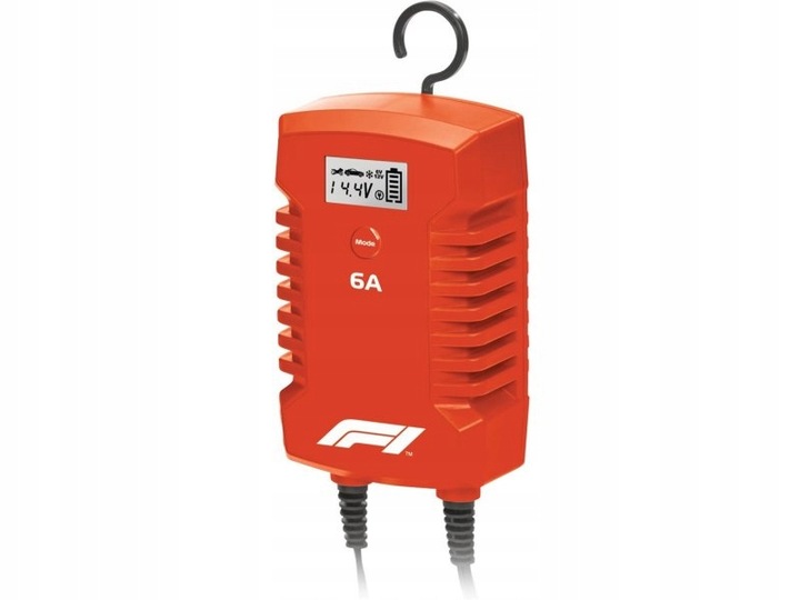 MOCNY PROSTOWNIK DO AKUMULATORÓW SAMOCHODOWY AUTOMATYCZNY ŻEL LCD 6A 6V 12V