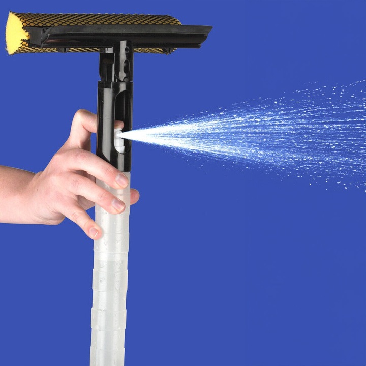 MYJKA Ściągaczka wody z szyb luster okien ze spryskiwaczem 3w1 DUNLOP