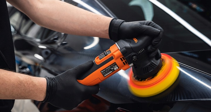 Maszyna polerska ADBL Roller D09125-01+B polerka Dual Action + Torba DA 9mm