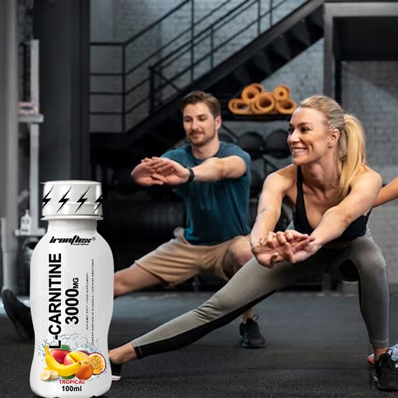 IRONFLEX L-CARNITINE 12 x 100 ml 3000 mg SHOT ODCHUDZANIE SPALACZ KARNITYNA