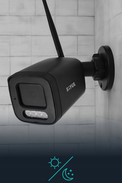 KAMERA ZEWNĘTRZNA IP WiFi 8MPx METALOWA 4K ULTRA HD DETEKCJA RUCHU ZOOM 8MP