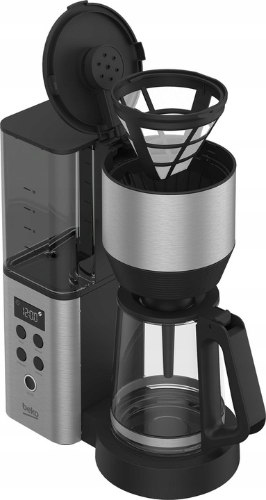 Ekspres przelewowy BEKO CFM7355I Srebrno-czarny 1000W, 1.6 L