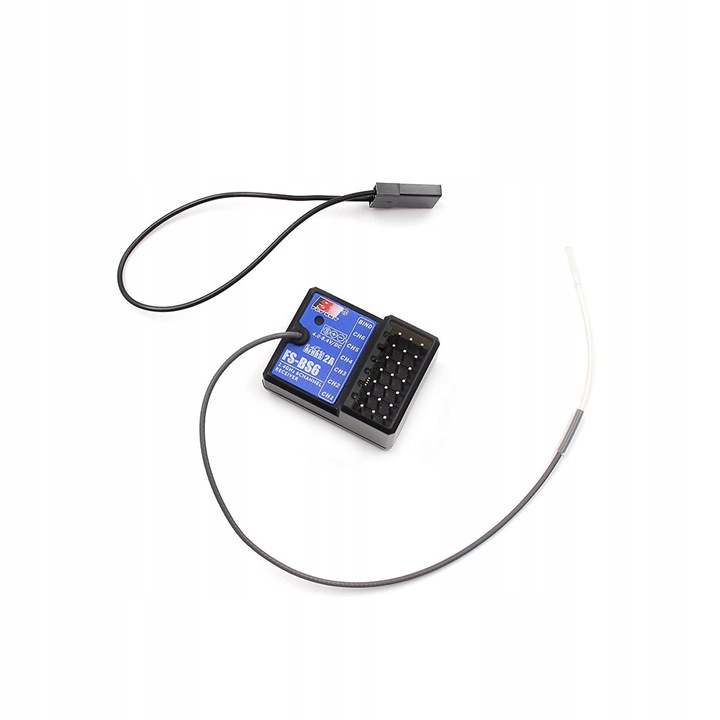 Flysky FS-BS6 Odbiornik 2.4GHz 6CH AFHDS2 dla Flysky FS-GT5 FS-IT4S GV