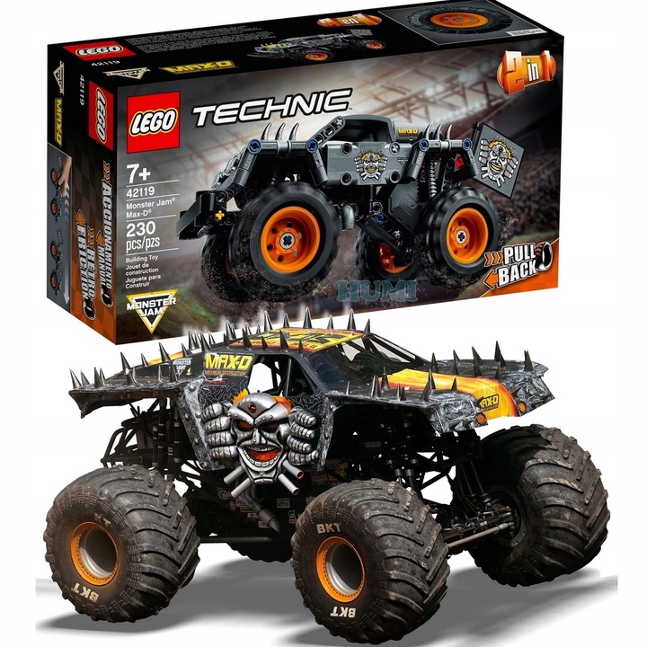 LEGO TECHNIC 42119 MONSTER TRACK Jam Max-D 2w1
