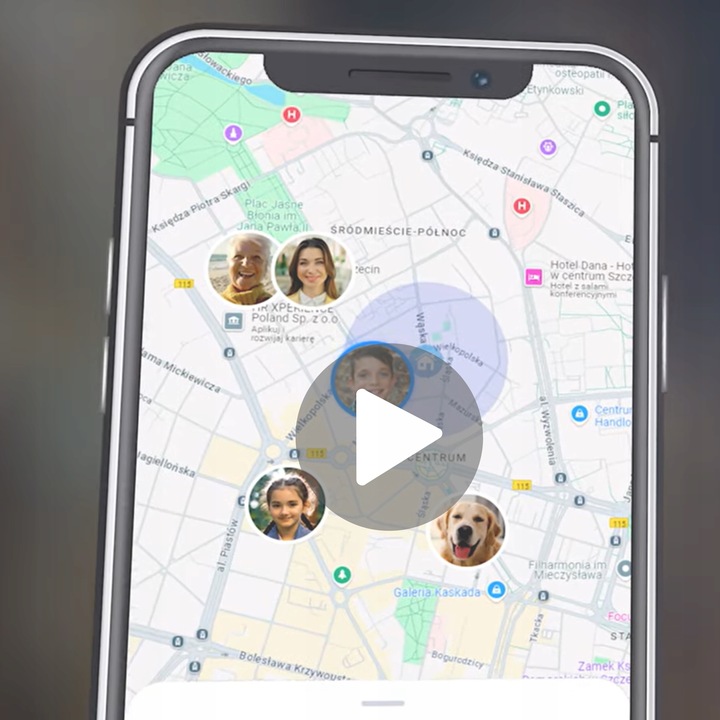 Bezpieczne Zwierzę LOKALIZATOR GPS DLA PSA KOTA APLIKACJA 1 miesiąc