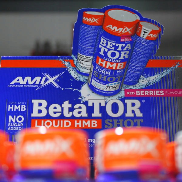 HMB SHOT w Płynie - Mocna Formuła 20 ampułek Amix