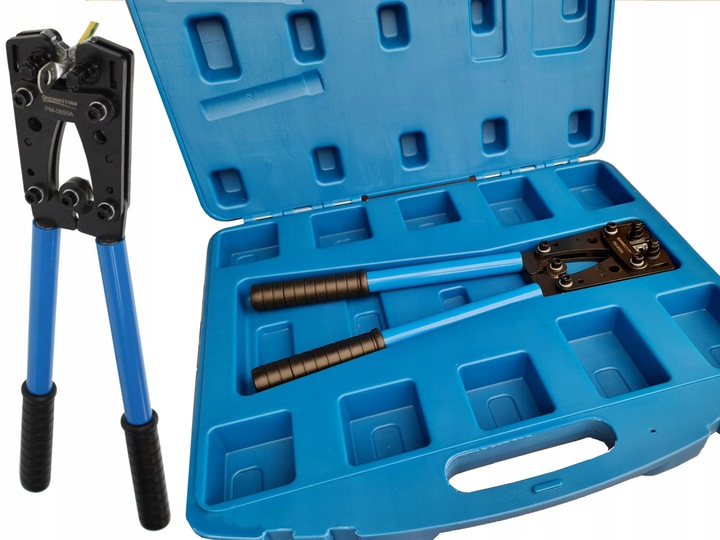 ZACISKARKA PRASKA DO KABLI TULEJEK PRZEWODÓW 6-50