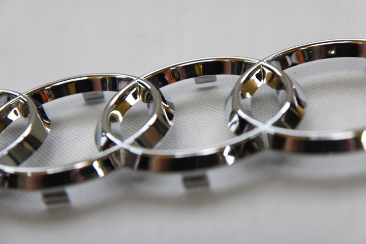 EMBLEMAT ZNACZEK logo AUDI przód Maski A3 A4 A5 A6 273x94mm PREMIUM MP251