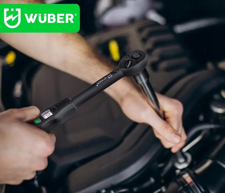 KLUCZ DYNAMOMETRYCZNY 1/2" Z BLOKADĄ 10-60NM CERTYFIKAT KALIBRACJI WALIZKA