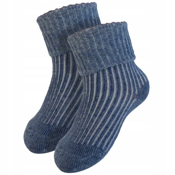 5-pak DELIKATNE BEZUCISKOWE bawełniane skarpetki NIEMOWLĘCE 0-3m r. 56