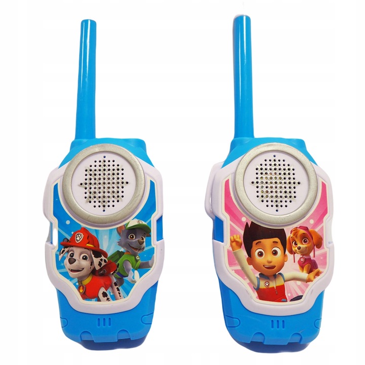 PSI PATROL ZESTAW DO ZABAWY ZEGAREK Z PROJEKTOREM CHASE + 2x WALKIE TALKIE
