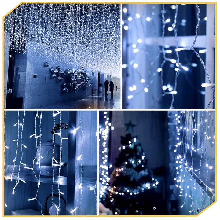 SOPLE LAMPKI CHOINKOWE 501 LED 22.5M ZEWNĘTRZNE ŚWIATEŁKA ŚWIĄTECZNE