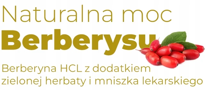 BERBERYNA HCL niski poziom cukru glukozy - odchudzanie - Amix Berberine HCL