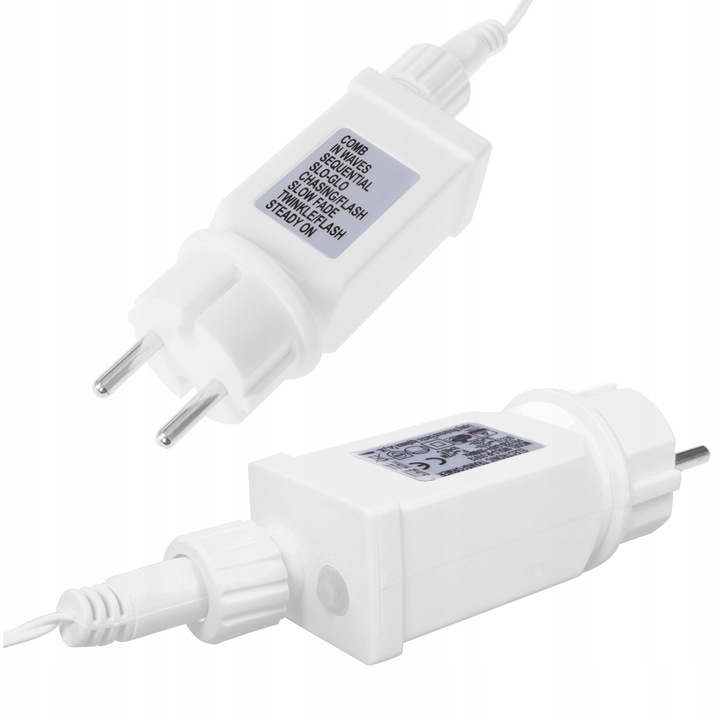 LAMPKI SOPLE 300 LED ZEWNĘTRZNE CHOINKOWE FLASH KURTYNA GIRLANDA ŚWIETLNA