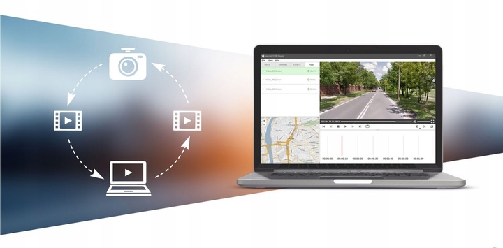 Wideorejestrator samochodowy Navitel R480 2K DUAL 2" IPS Sensor SONY IMX335