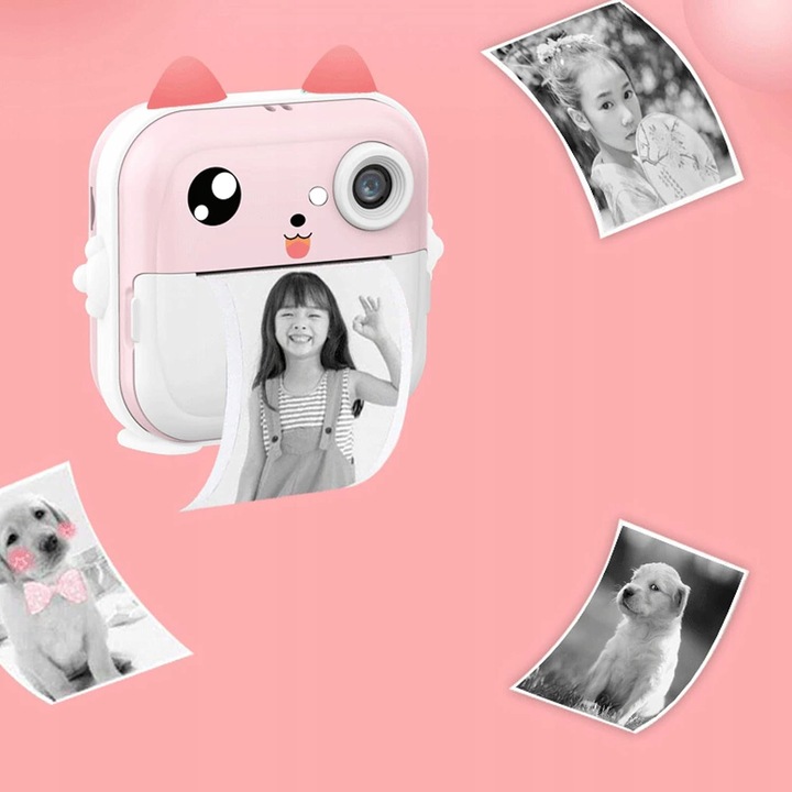 DRUKUŚ PRO MINI DRUKARKA TERMICZNA APARAT NATYCHMIASTOWY + 10 ROLEK GRATIS