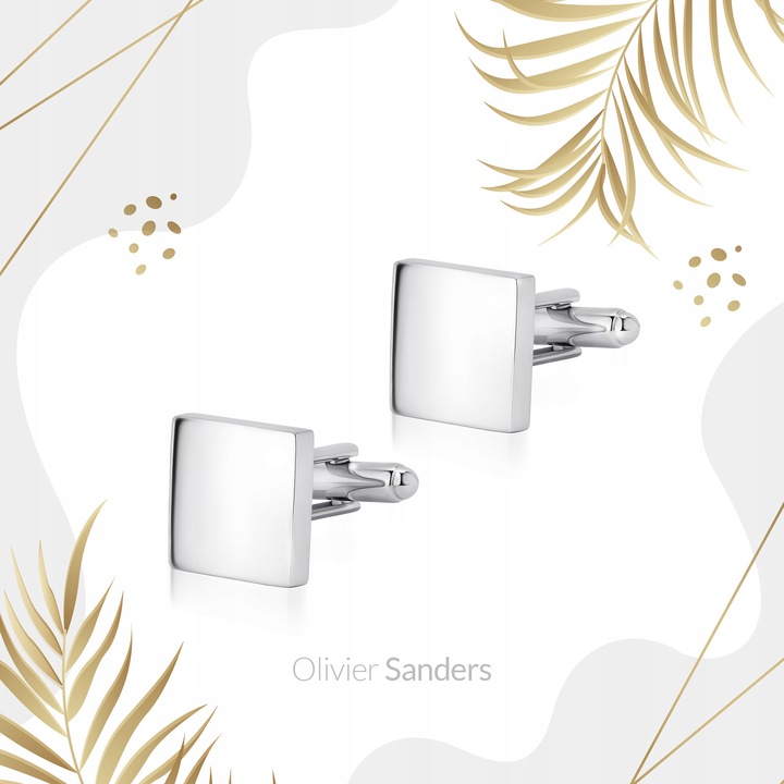 SREBRNE SPINKI DO MANKIETÓW Z GRAWEREM 925 MĘSKIE ŚLUBNE PREZENT DLA FACETA