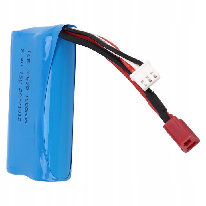 BATERIA LITOWA 18650 7.4V 1500mAh DO SAMOCHODU RC SAMOLOTU SYMA 822 T39 T40