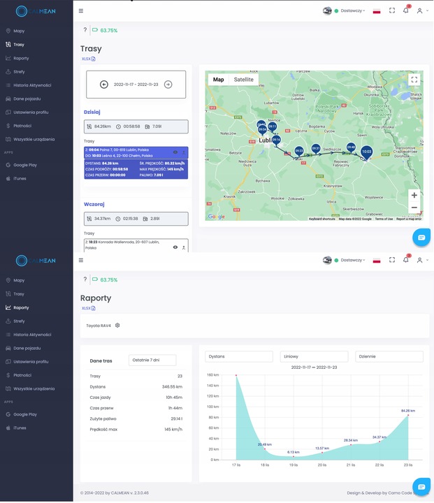 Lokalizator GPS Samochodu 120dni SIM CALMEAN