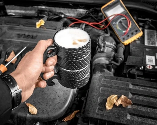 KUBEK OPONY prezent na urodziny 18-99 dla kierowcy mechanika taty mężczyzny