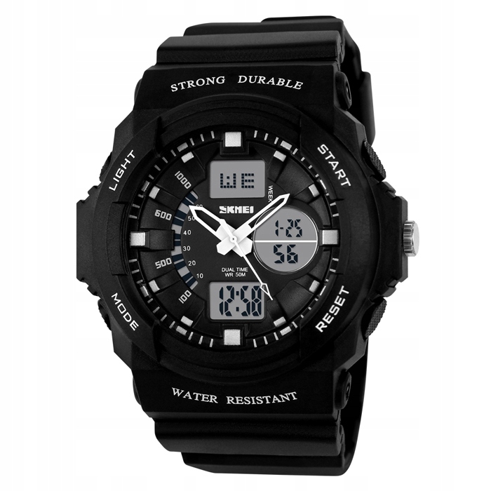 Zegarek dziecięcy SKMEI elektroniczny stoper data alarm