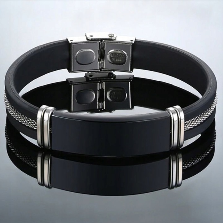 BRANSOLETKA MĘSKA PREZENT DLA SYNA OD MAMY TATY