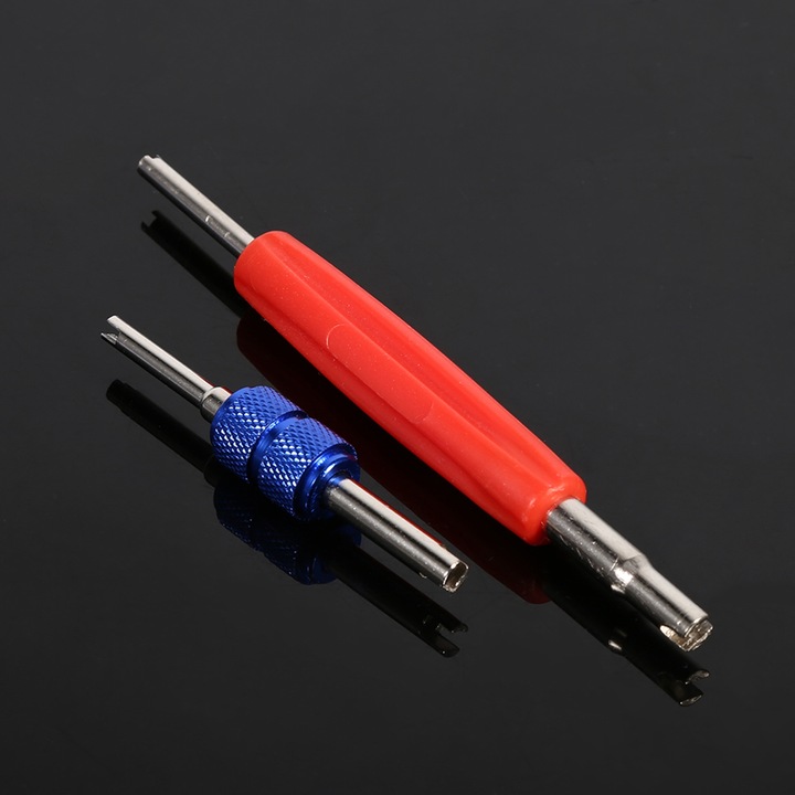 RDZEŃ KLIMATYZACJI R134A 102 ZESTAW 11RODZAJÓW Z KLUCZEM